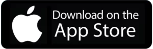 Botão para loja de aplicativos iOS