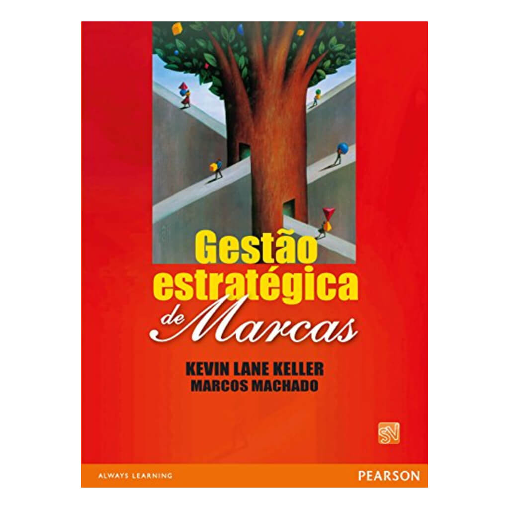 Capa do livro "Gestão estratégica de marcas", de Kevin L. Keller e Marcos Machado.
